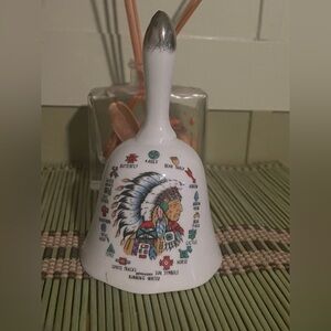 Native American Themed Decorative Bell